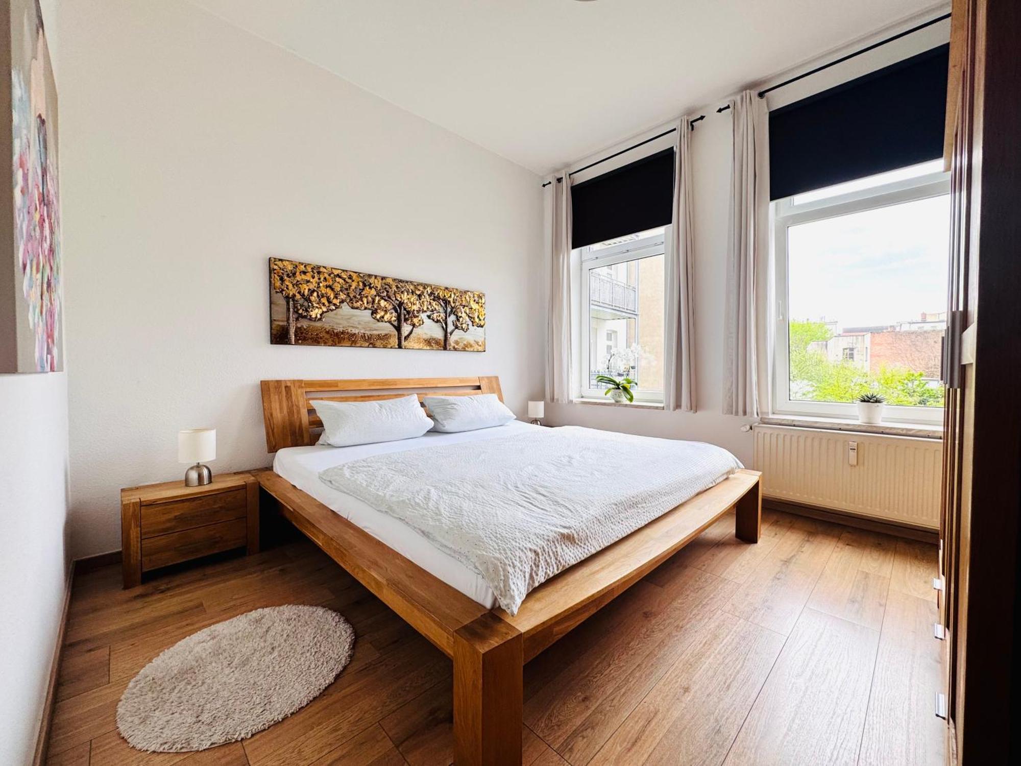 Attraktive Wohnung Im Schoenen Hinterhof Шверин Экстерьер фото